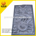 stone dragon wall decoration relief